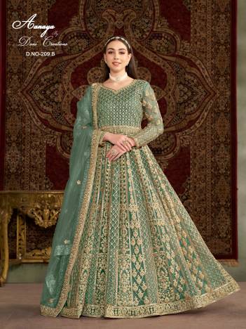 AANAYA VOL 209 BY DANI CREATION DESIGNER GOWN WHOLESALER IN INDIA